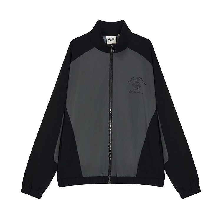 

Куртка унисекс, с воротником-стойкой, средней жесткости, другие Palladium, lead черный