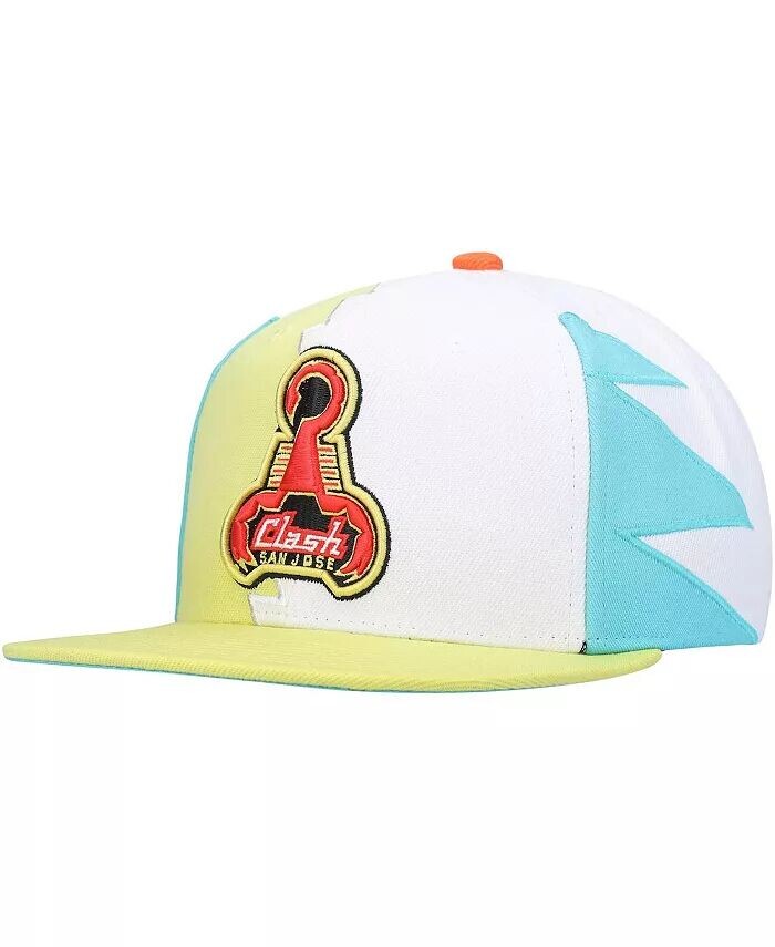 

Мужская зеленая кепка Snapback с историческим логотипом San Jose Earthquakes с 96 года на крючке Mitchell & Ness