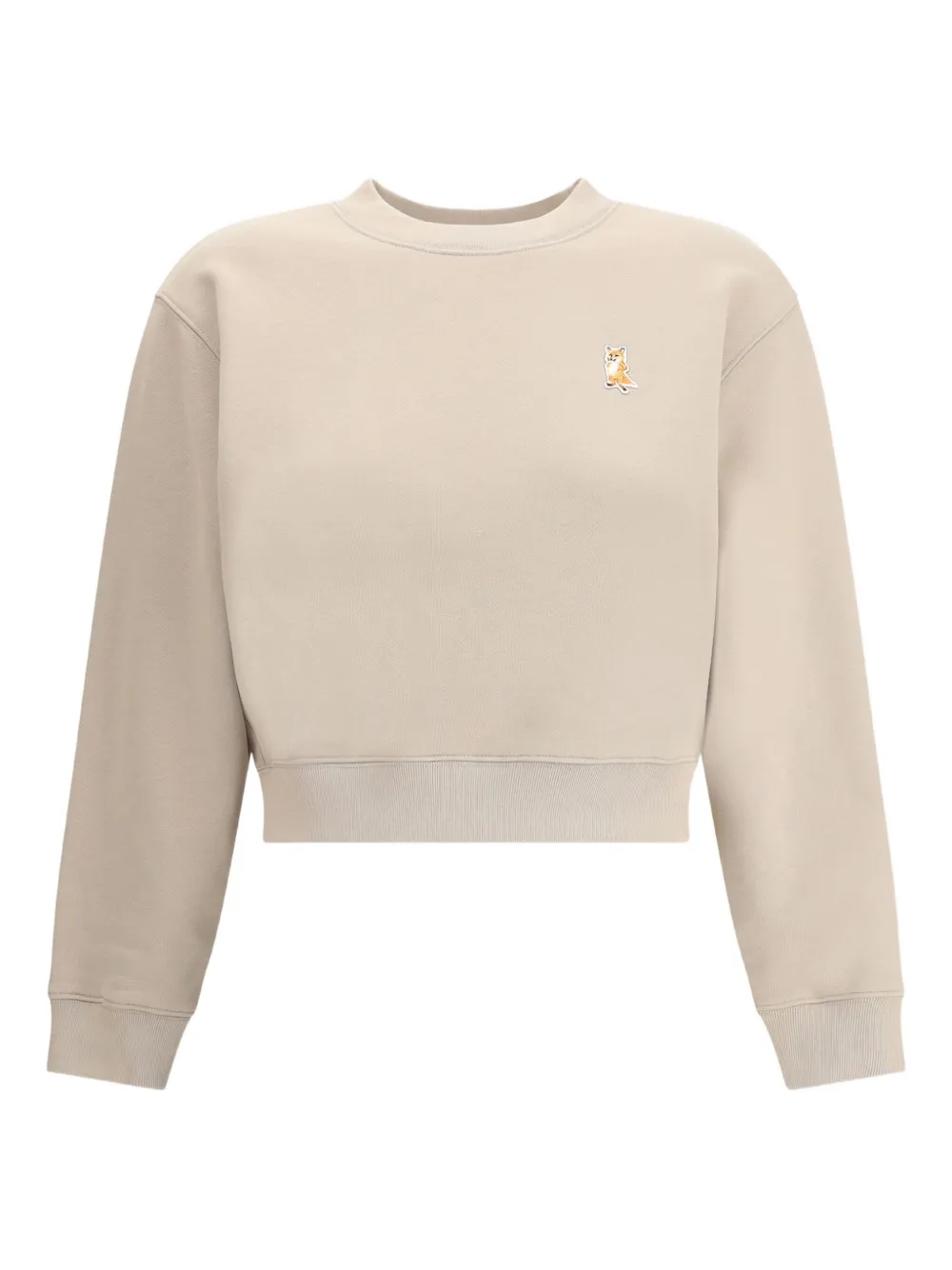 

Толстовка с вышивкой Lady Fox Maison Kitsuné, нейтральный