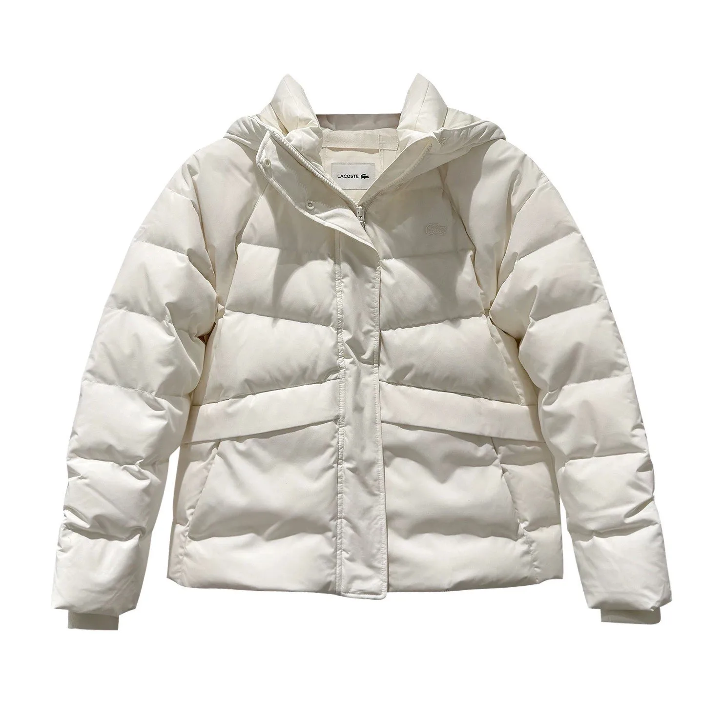 Пуховик LACOSTE Cream White/XFJ