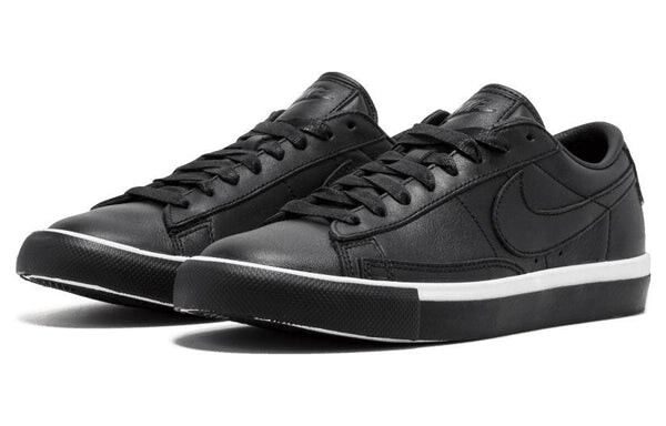 Кроссовки comme des garcons x blazer низкие Nike, черный — фото 3