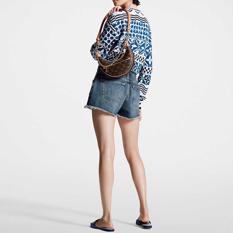LOUIS VUITTON Женская толстовка, цвет Blue — фото 3