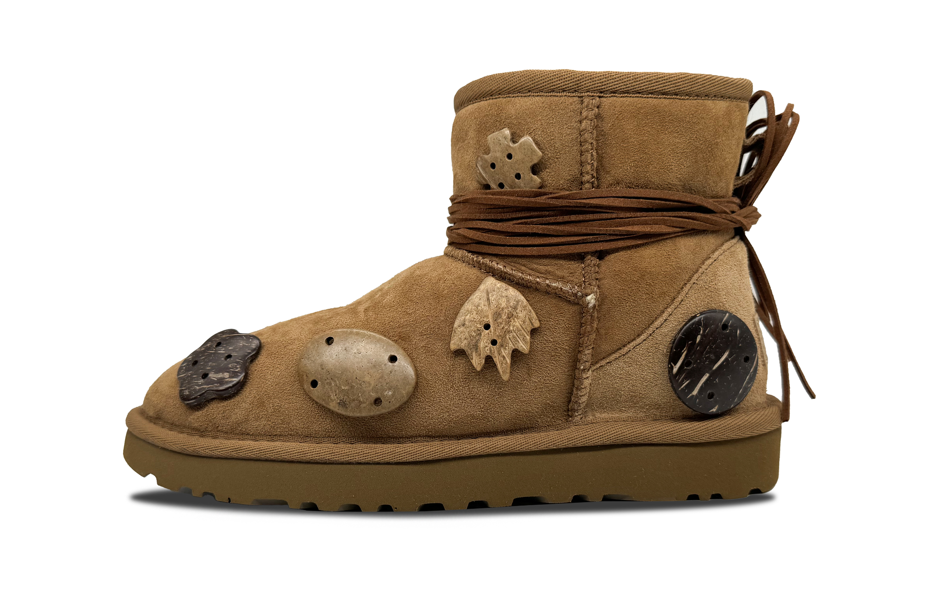 

Классические блестящие мини-сапоги для снега женские Ugg, цвет Light Brown