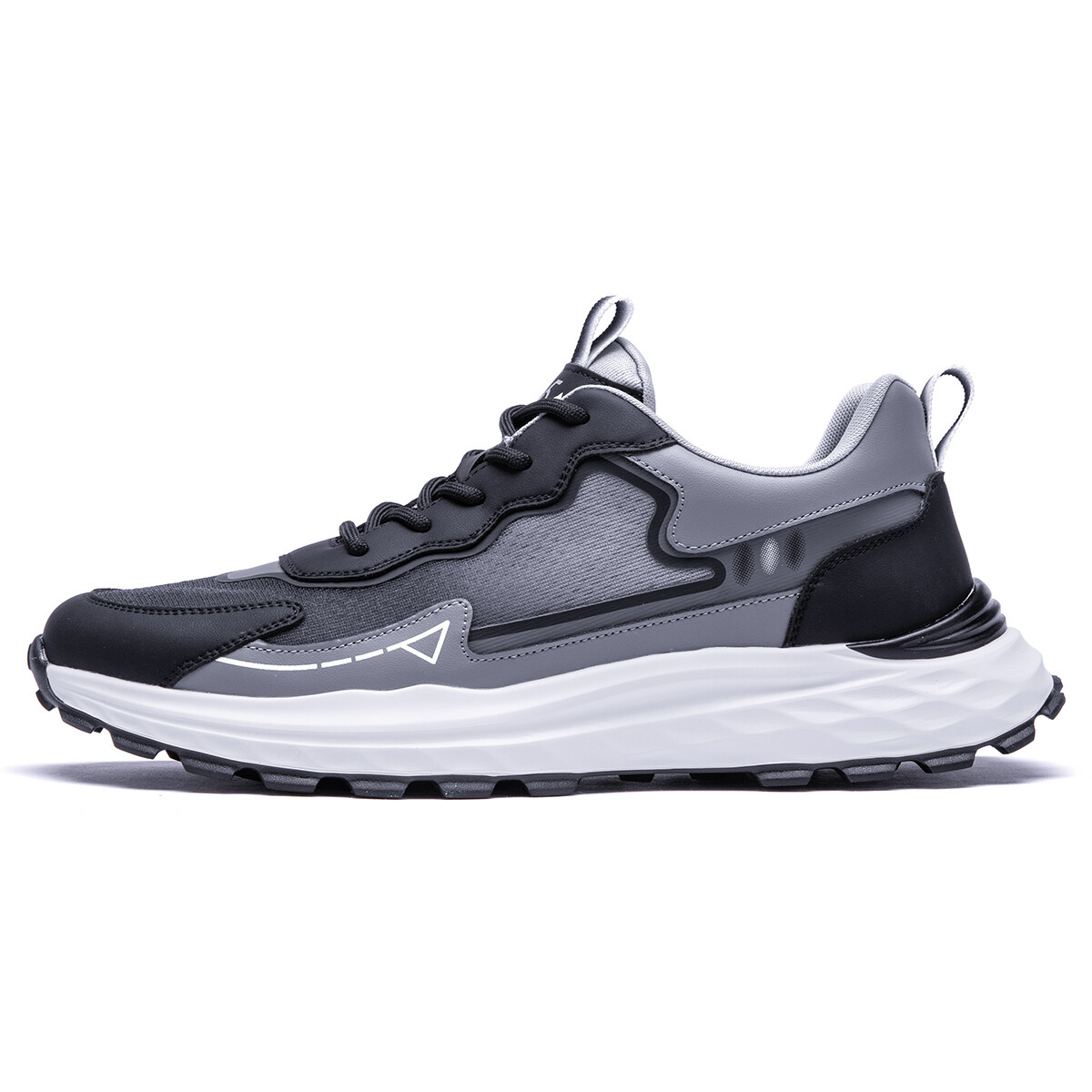 

Кроссовки мужские Lifestyle Shoes Men Low-Top Black Gray 15 Mins, Черный, Кроссовки мужские Lifestyle Shoes Men Low-Top Black Gray 15 Mins
