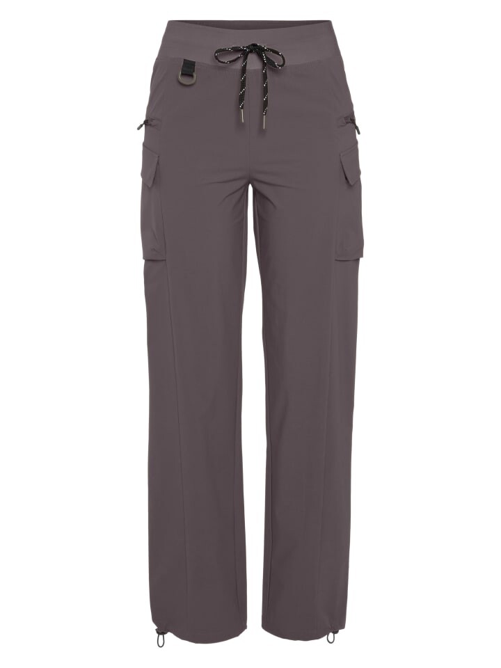 

Спортивные и уличные брюки LASCANA ACTIVE, серо-коричневый