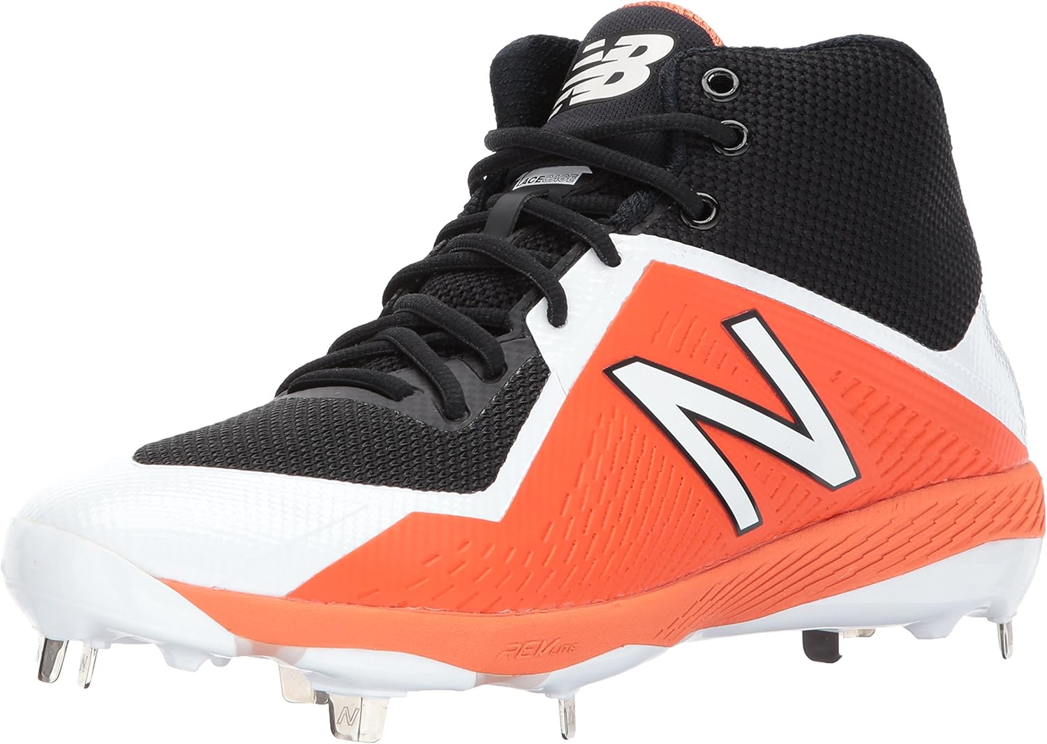 

Мужские бейсбольные кроссовки New Balance M4040v4 Metal, Black/Orange