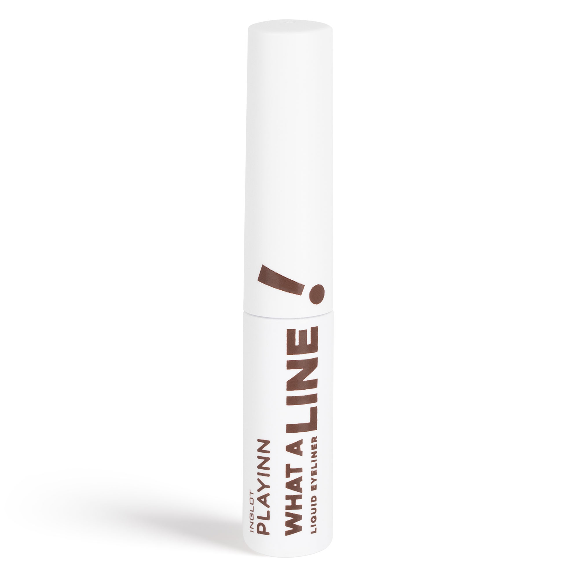 

Жидкая подводка для глаз playinn what a line! liquid eyeliner Inglot, цвет nr. 24 trusty brown, 3.5 мл