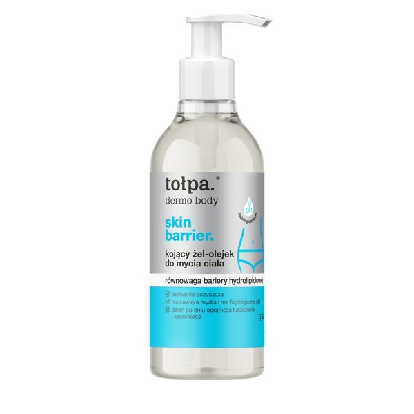 

Успокаивающий гель-масло для мытья тела, 300 мл Tołpa Dermo body skin barrier