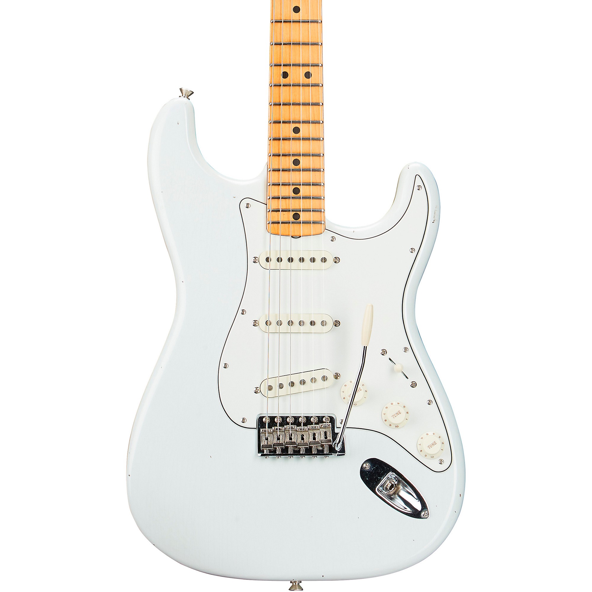 

Fender Custom Shop Jimi Hendrix Voodoo Child Stratocaster Journeyman Relic Электрогитара Olympic White