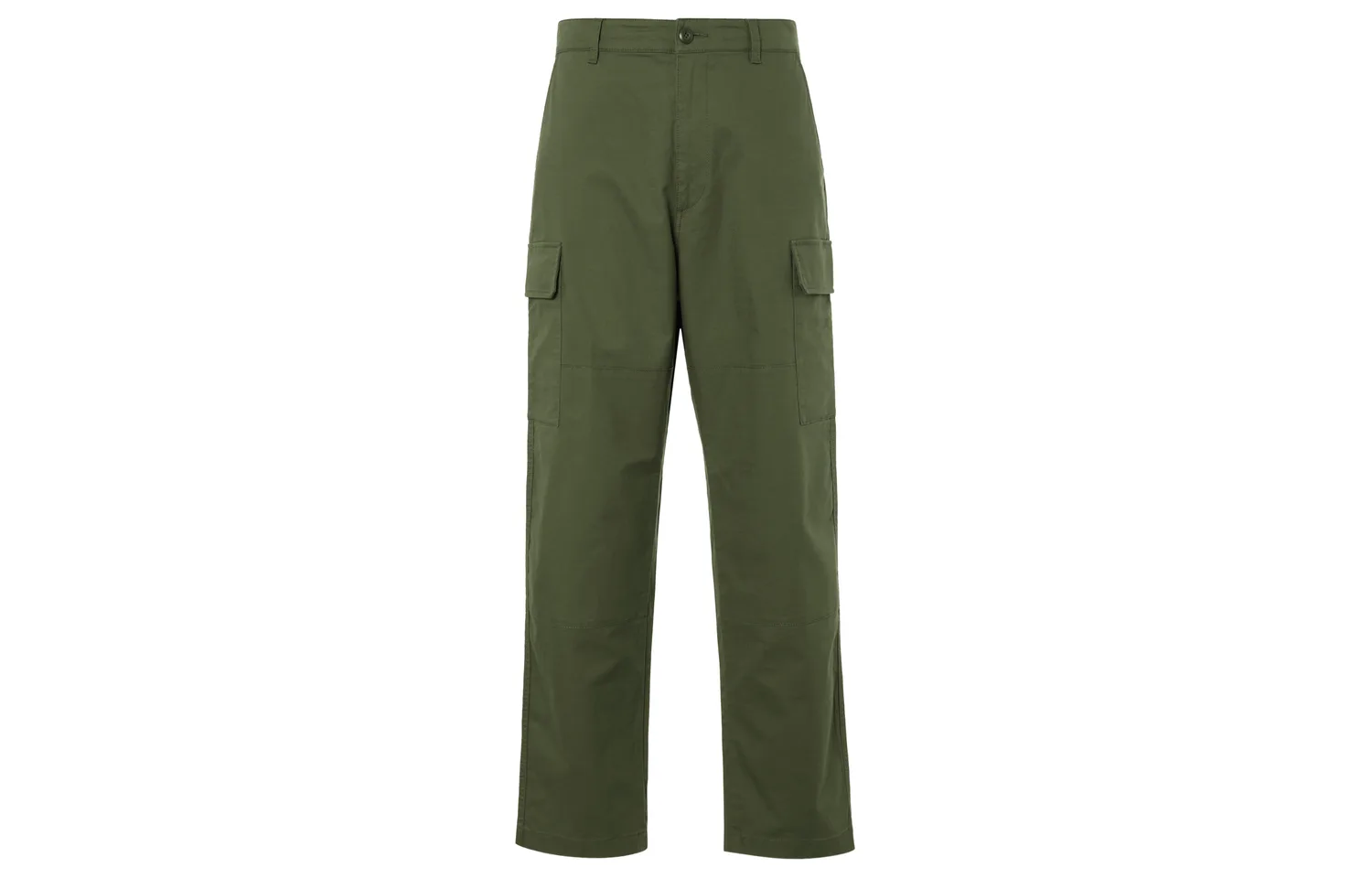 UNIQLO Кargo штаны мужские темно-оливковые — фото 3