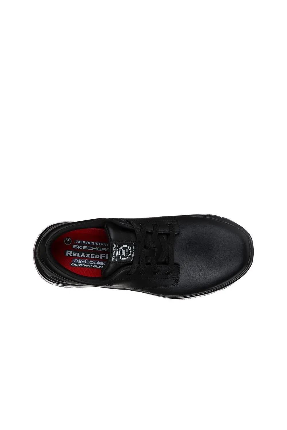 Мужские рабочие туфли Flex Advantage Fourche SR Skechers, черный — фото 4