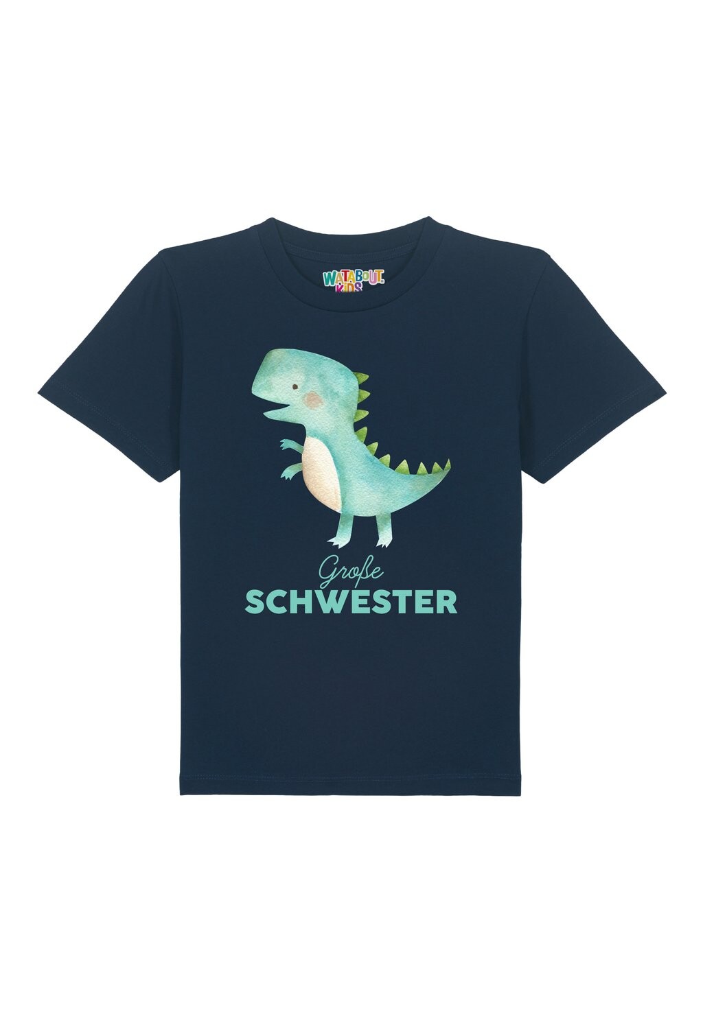 

Футболка с принтом DINOSAURIER 03 GROSSE watapparel, темно-синий