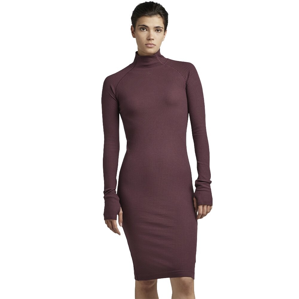 

Платье G-Star Rib Slim, красный