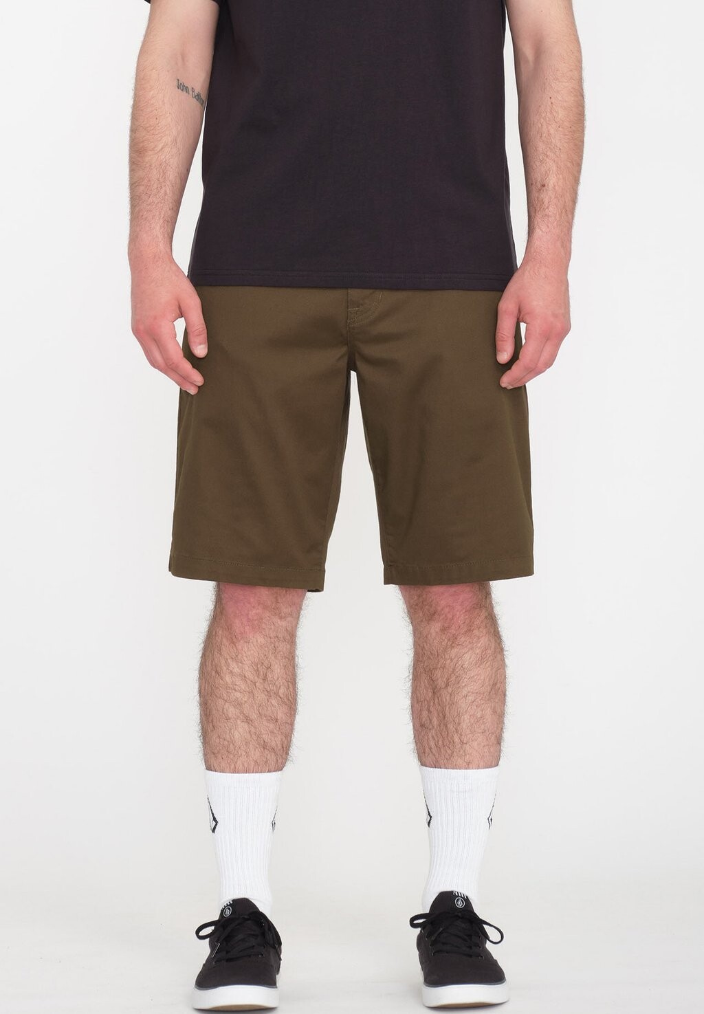 

Шорты Walk Volcom, цвет dark earth