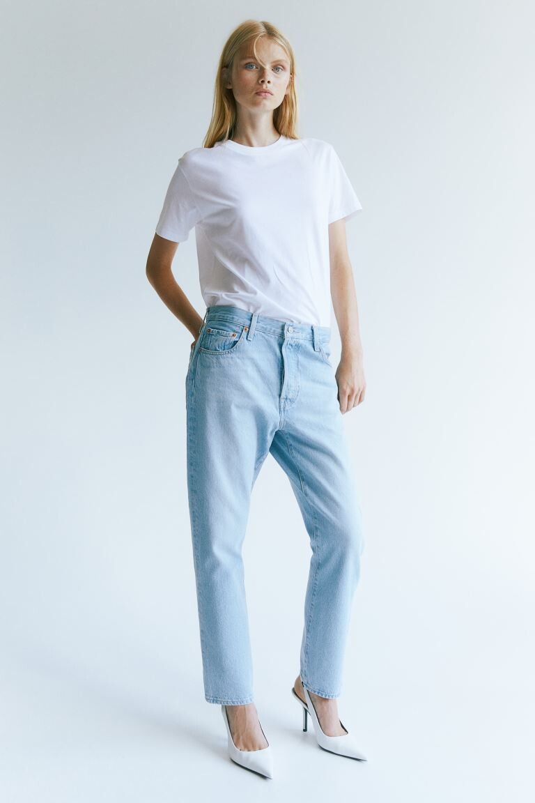 

501 укороченные джинсы levi's Levi'S, индиго