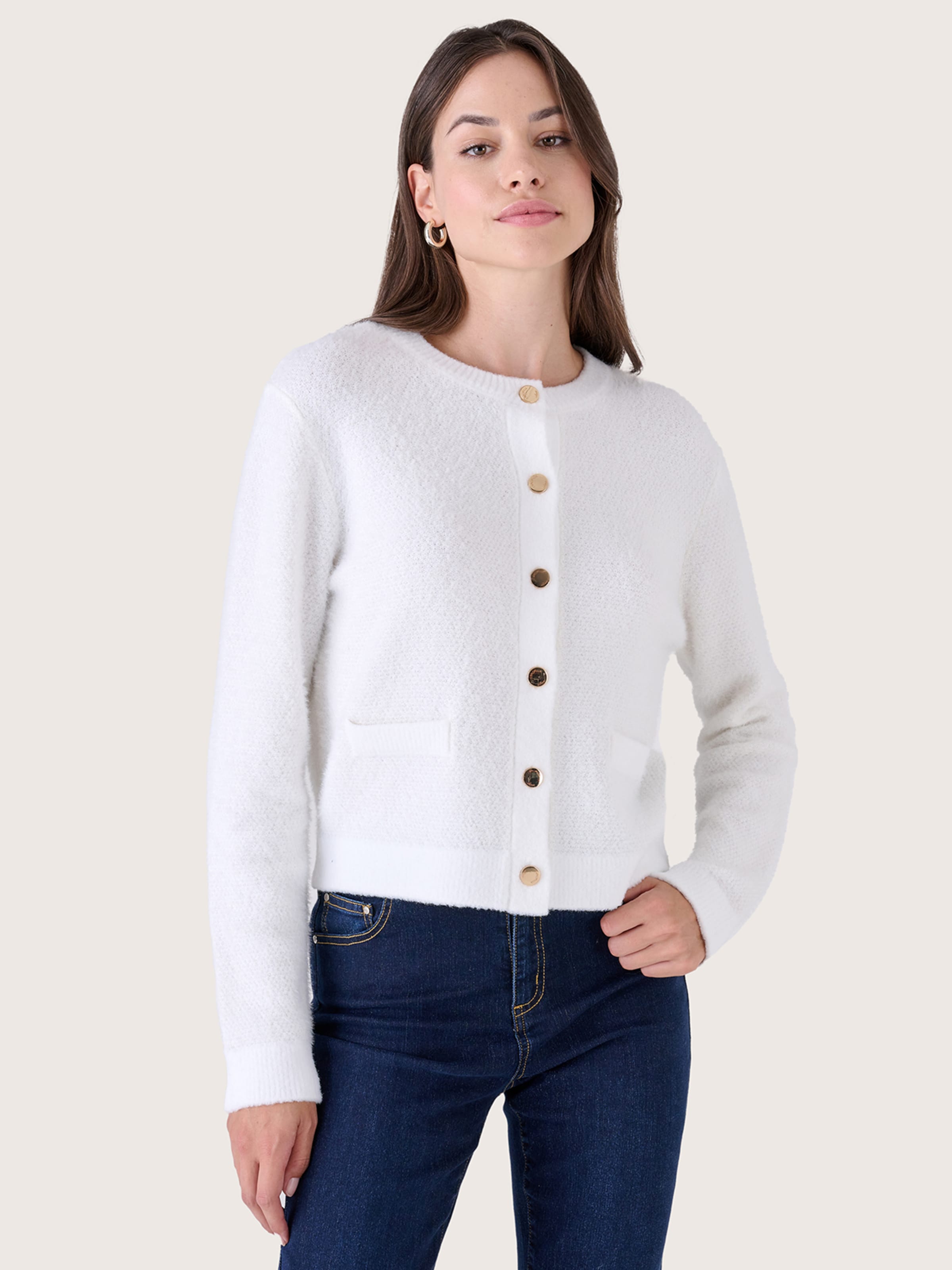 

Camomilla Italia Кардиган 'Catrine' вязаный, белый