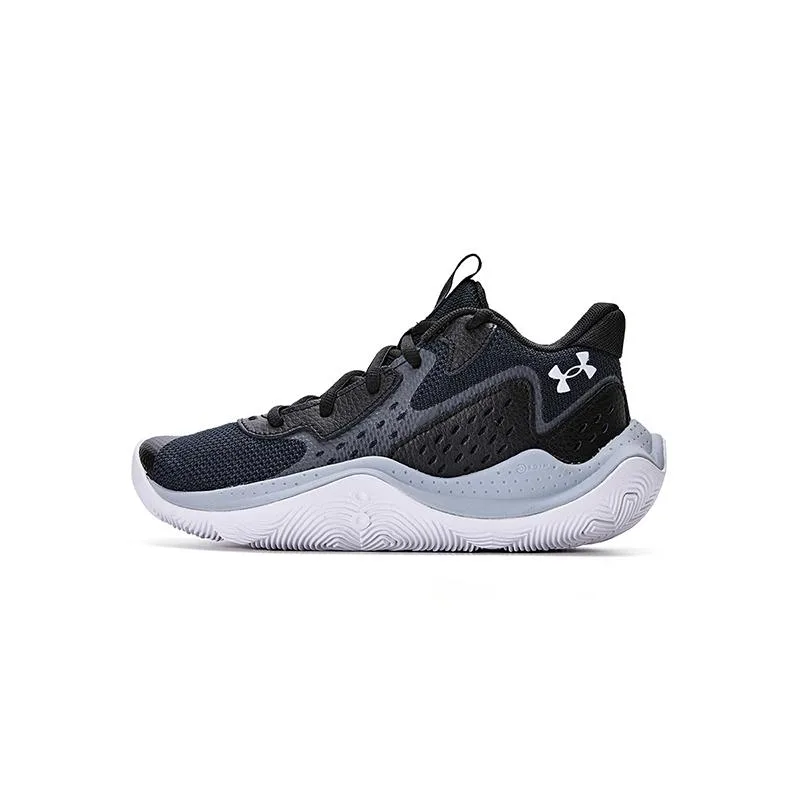 Кроссовки баскетбольные mid top unisex Under Armour, черный серый