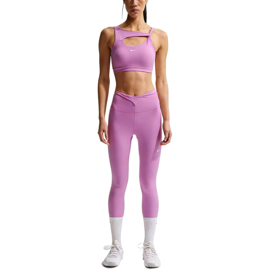 Женское спортивное белье Dri Fit Nike, светло-magenta — фото 4