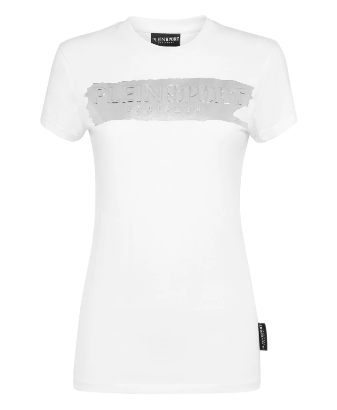 

Футболка с круглым вырезом Plein Sport, белый