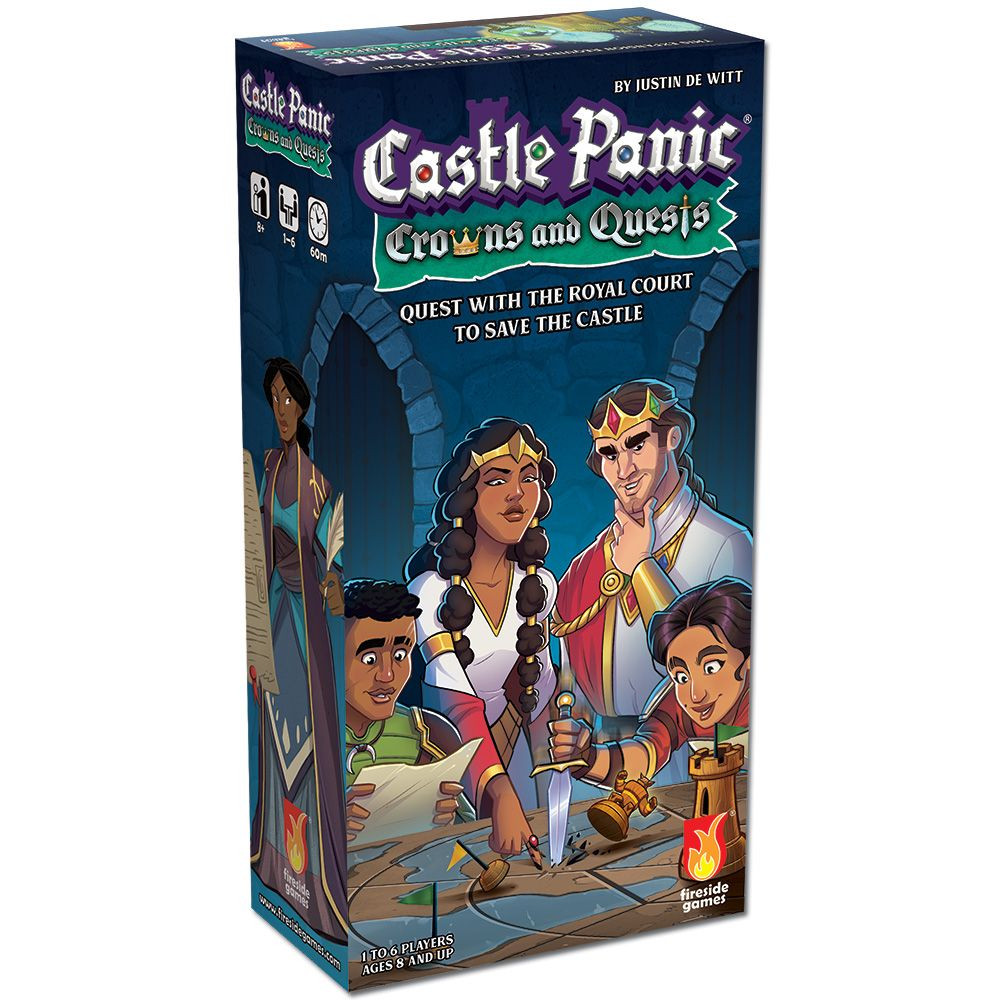 

Настольная игра Fireside Games Castle Panic: Crowns & Quests Expansion