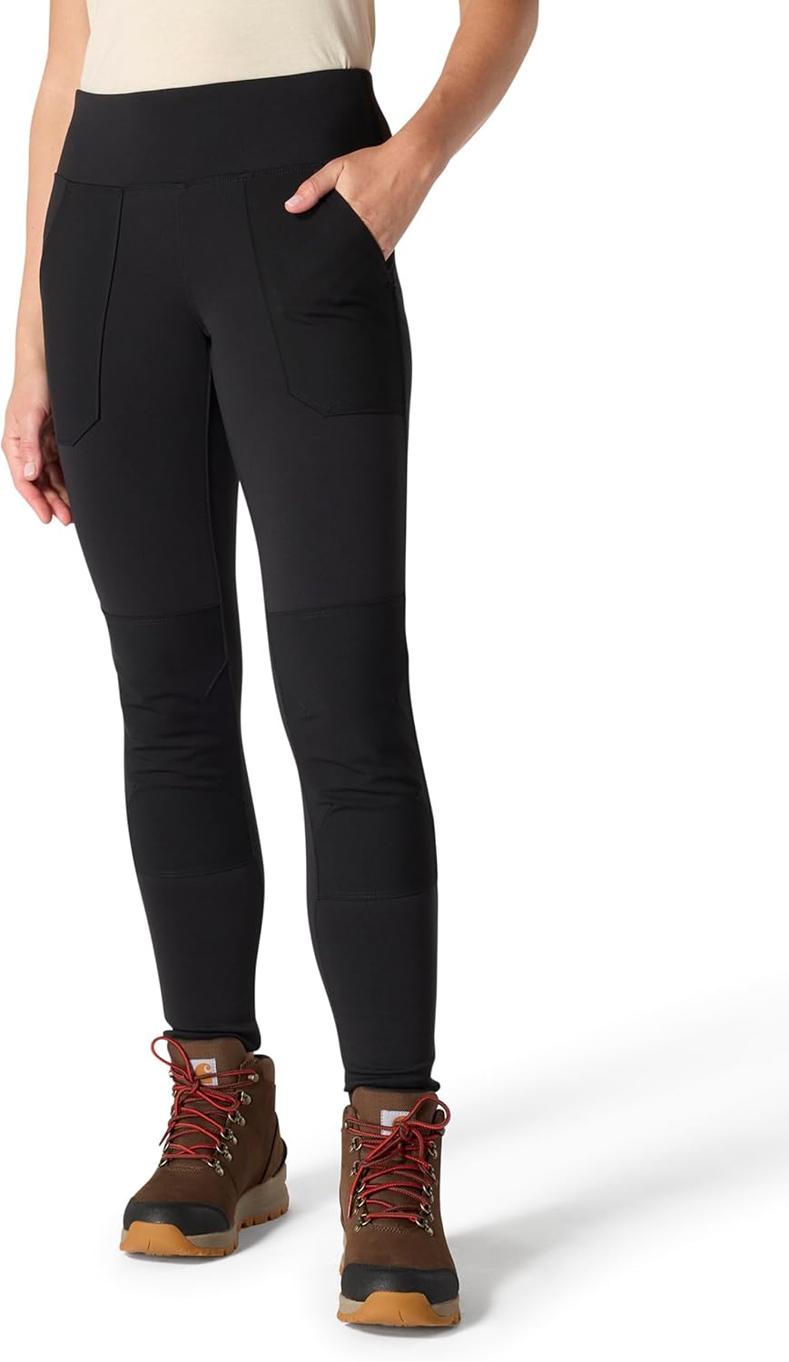 

Женские облегающие леггинсы Carhartt Force Fitted средней толщины, Black