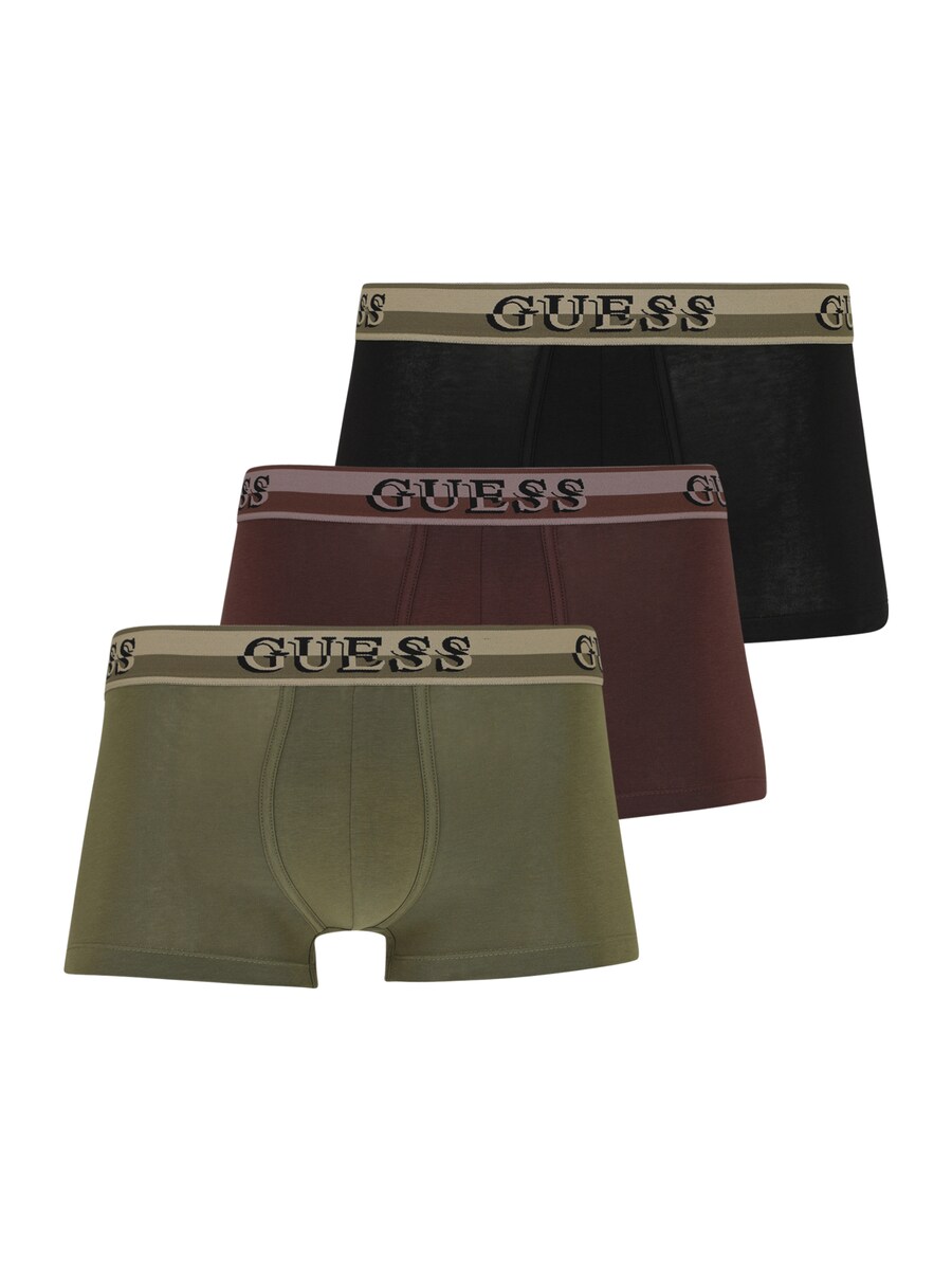 

Боксеры GUESS JOE, Khaki/Olive/Rusty red/Black