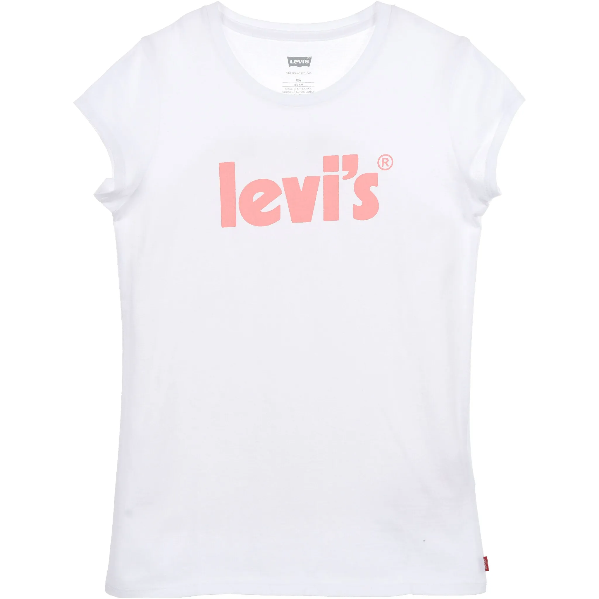 

Детская футболка Levi's «LVG BASIC TEE SHIRT», для ДЕВОЧЕК Levi'S Kids, белый
