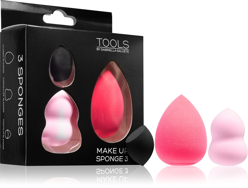 

Инструменты губка для макияжа губка для макияжа Gabriella Salvete, 3 шт