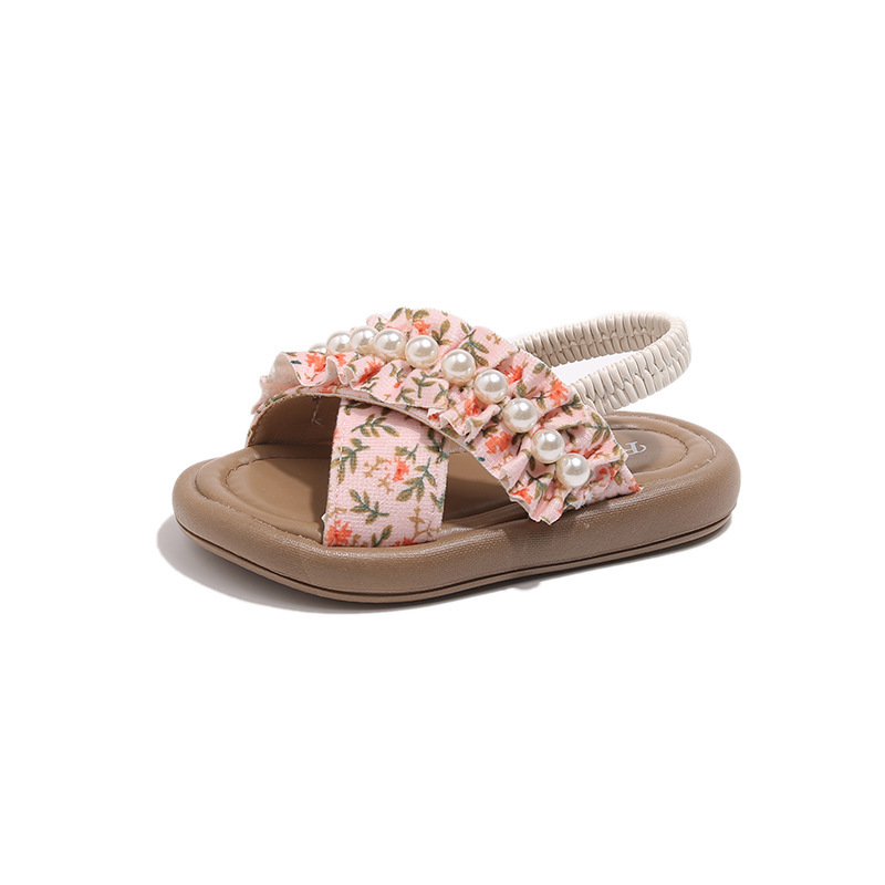 

Амортизирующие и дышащие детские сандалии low top для детей от 3 до 7 лет Neon, розовый