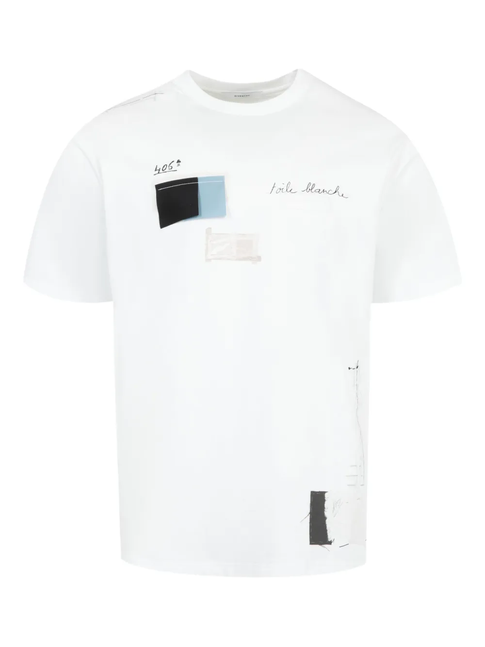 

Хлопковая футболка Givenchy, белый