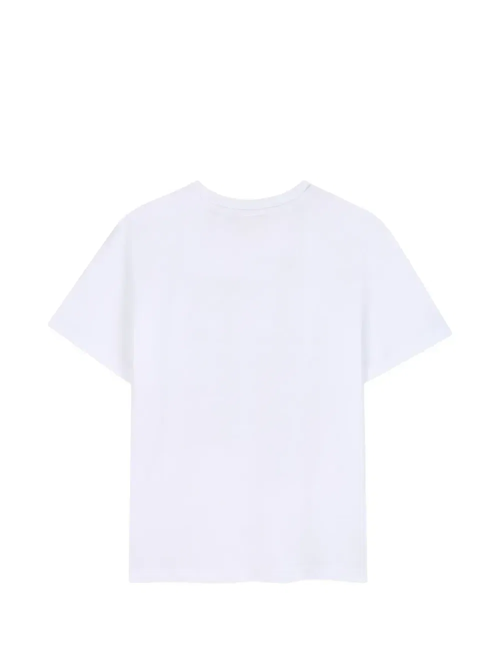 Футболка с логотипом в клетку Givenchy Kids, белый — фото 2