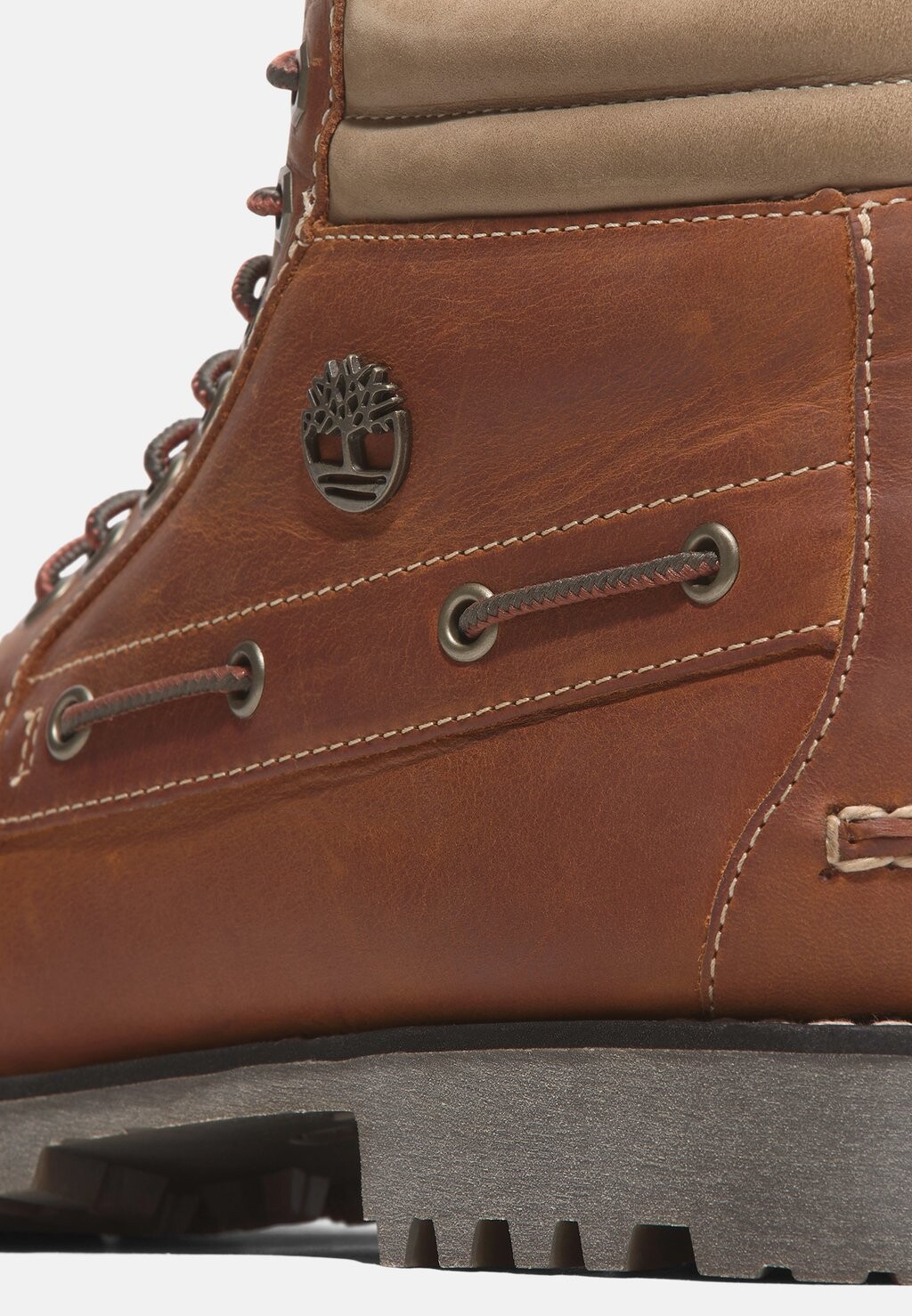 

Ботильоны на шнуровке MID Timberland, оранжевый