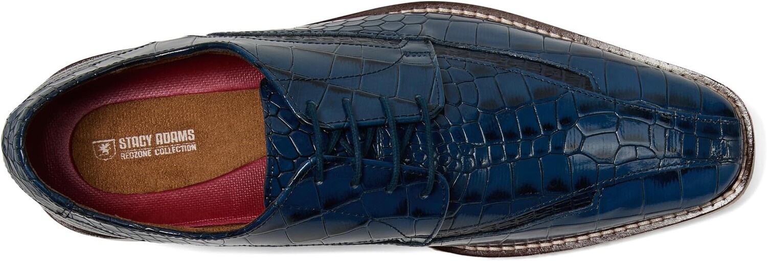 Оксфорды Stacy Adams Gabardo Bike Toe Lace-Up, синий — фото 2