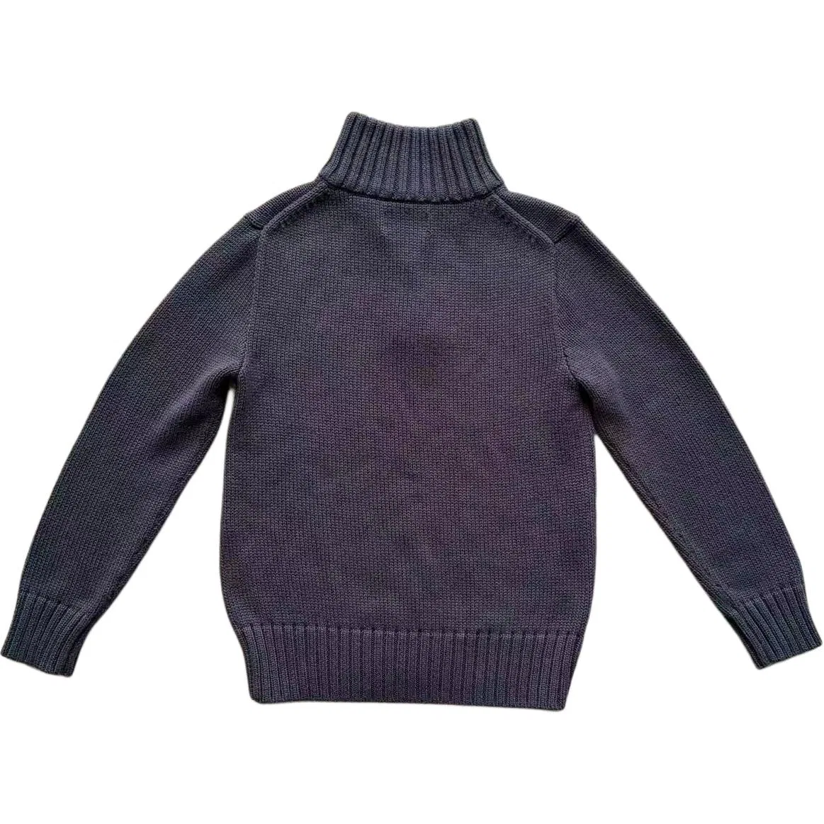 Свитер классический Polo Ralph Lauren для детей темно-синий — фото 3