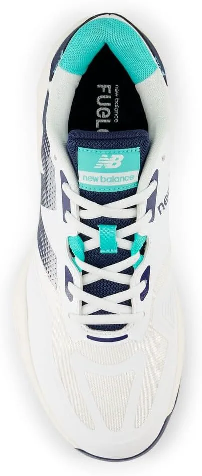 Мужские теннисные кроссовки New Balance FuelCell 796 V4, белый/синий — фото 2