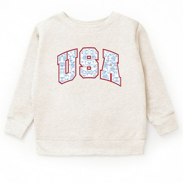 

Молодежная толстовка usa blue willow The Juniper Shop, Natural