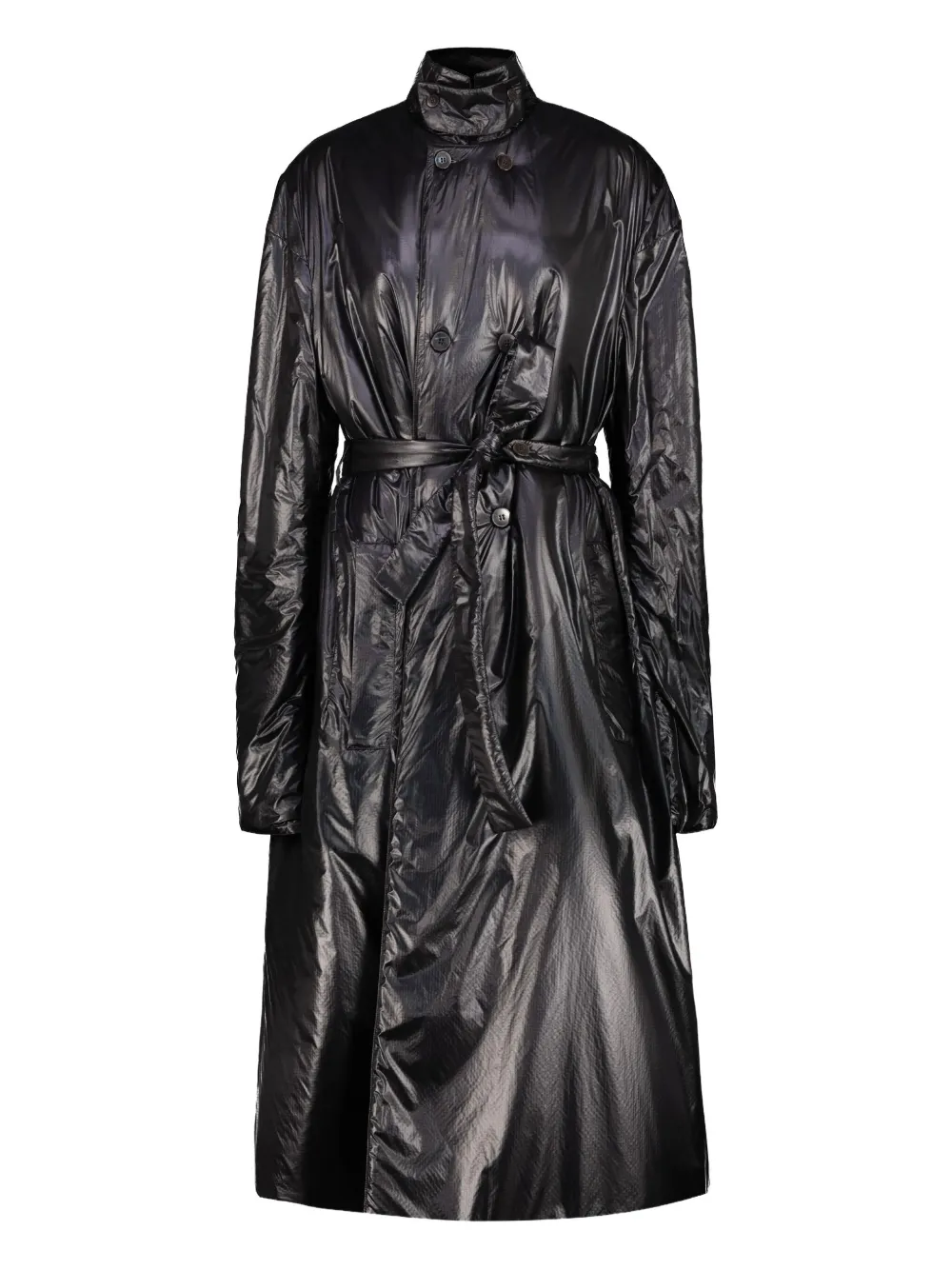 

Плащ-тренч из рипстопа N32 Sapio, черный