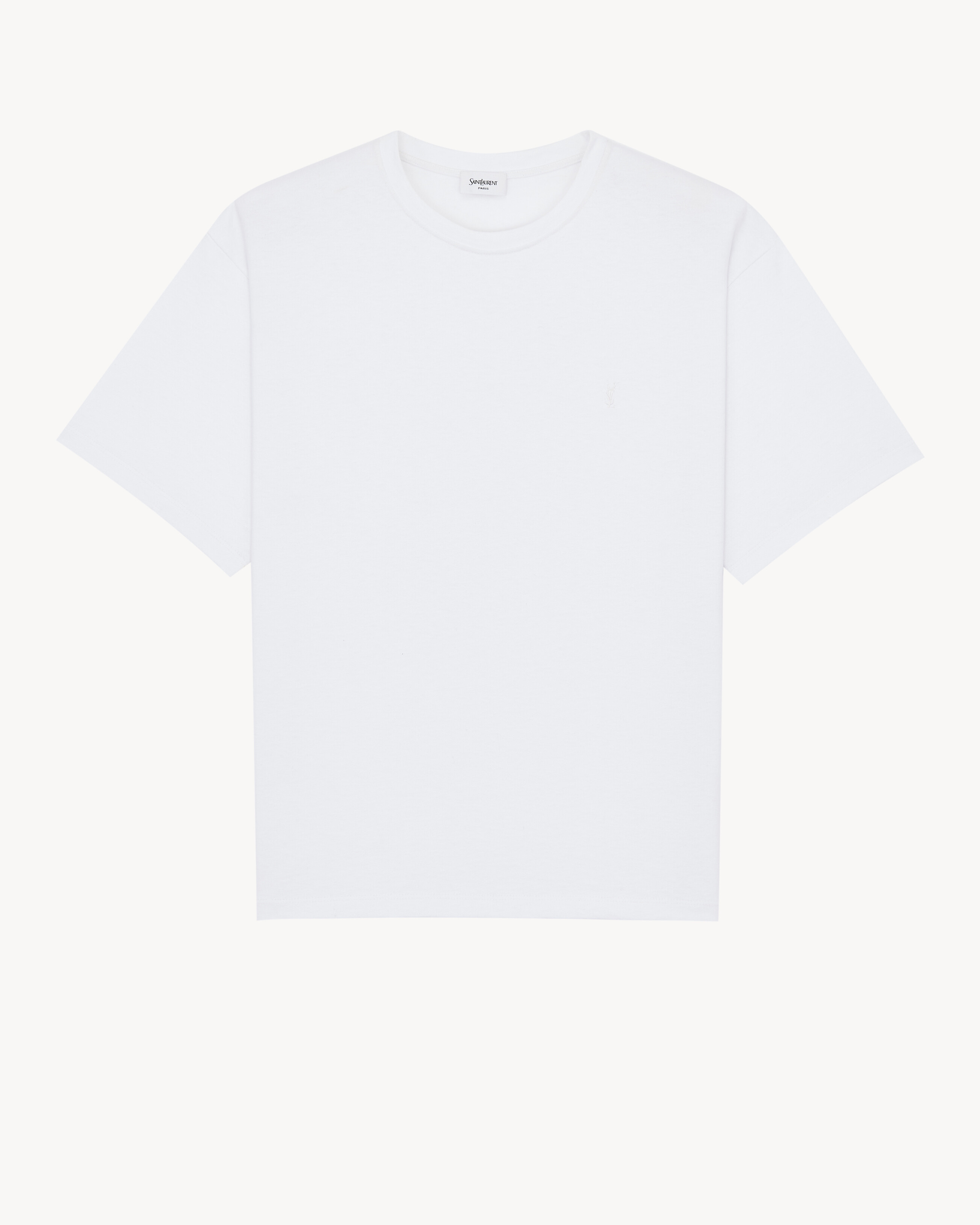 

Увеличенная футболка CASSANDRE Saint Laurent, белый