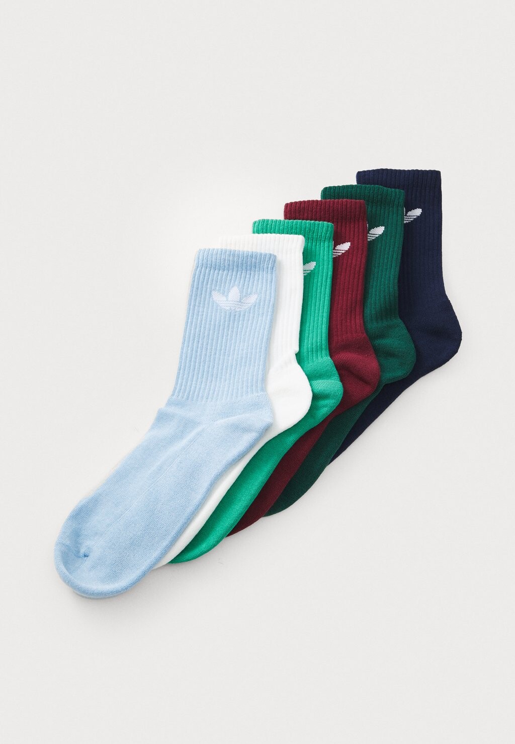 

Носки UNISEX 6 PACK adidas Originals, молочный