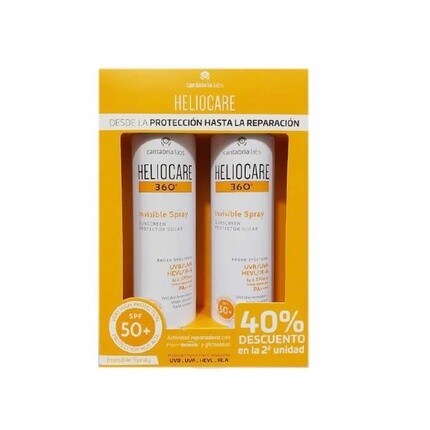 

360-градусный невидимый спрей SPF50 Duo 2 x 200 мл от неизвестного производителя Unknown