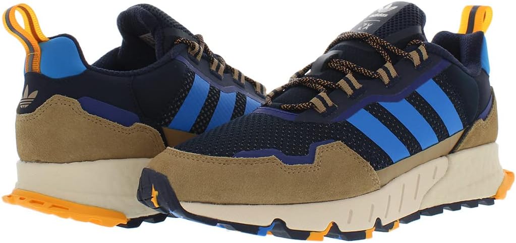 Мужские кроссовки adidas ZX 1K Boost, черный/коричневый — фото 2