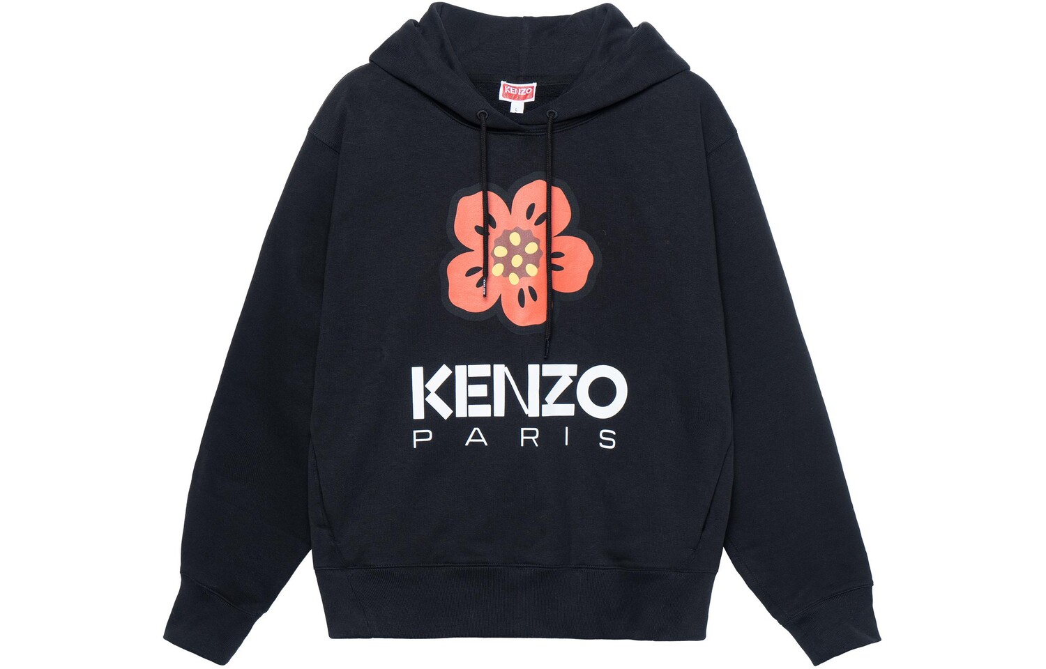 

Худи женская Kenzo Logo-print, черный