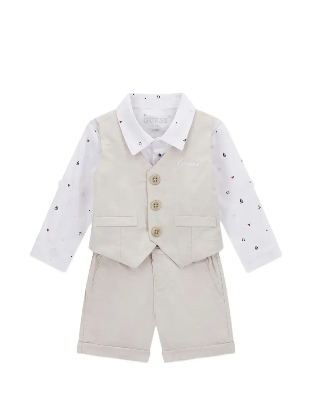 Комплект шорт с логотипом Guess Kids, нейтральный