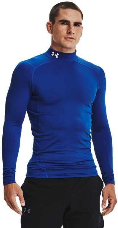 

Under Armour мужская компрессионная футболка ColdGear, Royal/White