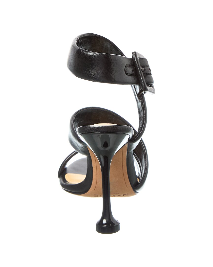 Alexandre Birman Antonia Leather Sandal, черный — фото 3