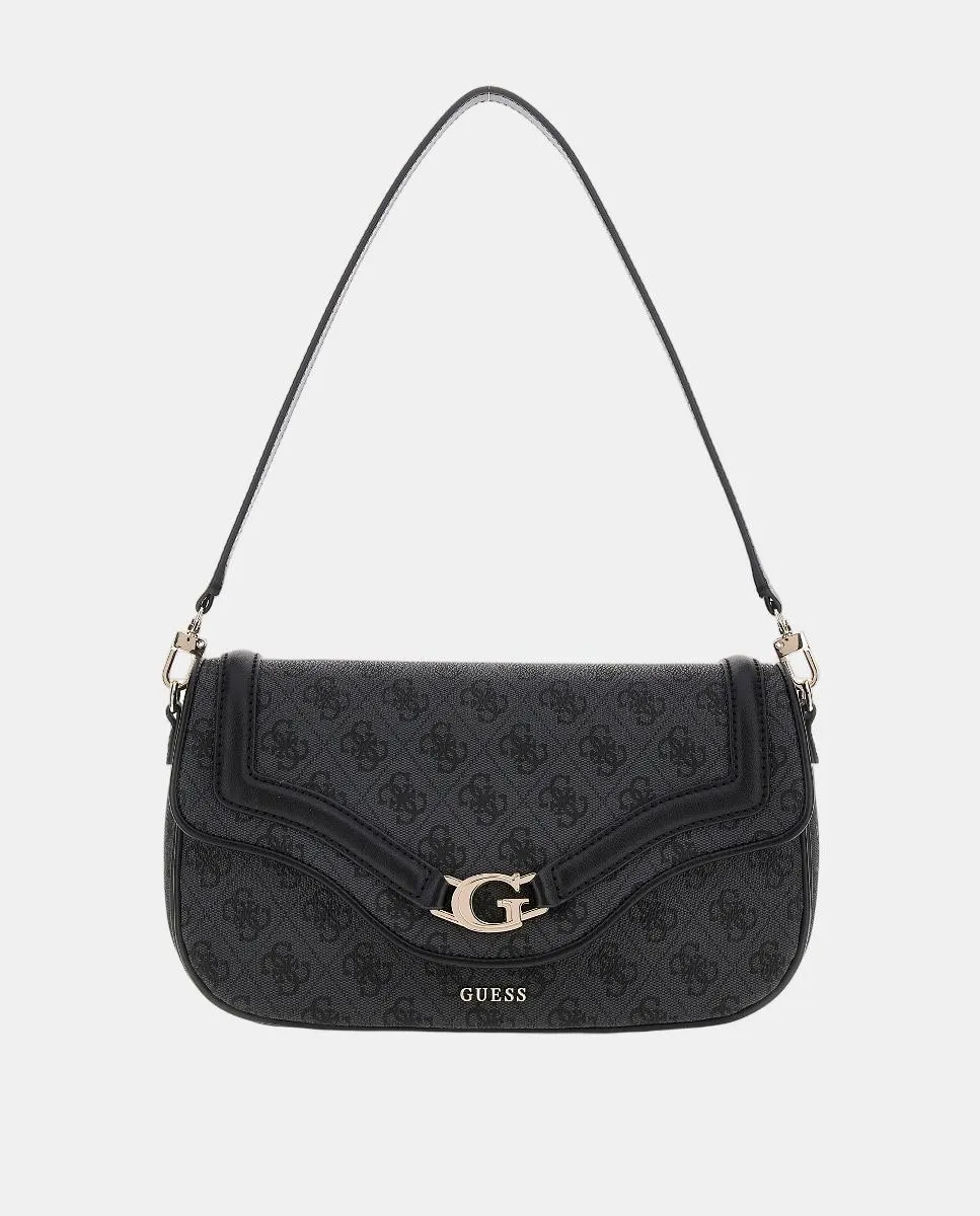 

Сумка через плечо с магнитным клапаном Guess, темно-серый