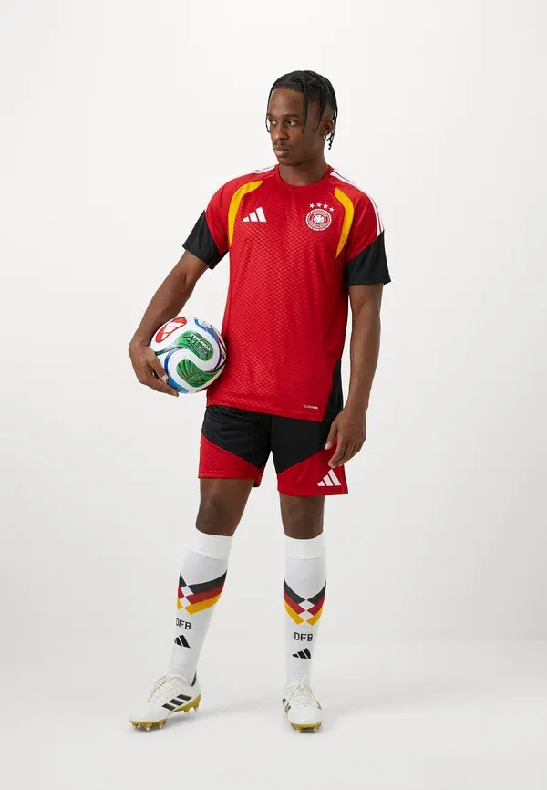 Футболка тренировочная Adidas Performance Deutschland DFB 26 Tiro Training National Team Wear, командный пауэр ред — фото 2