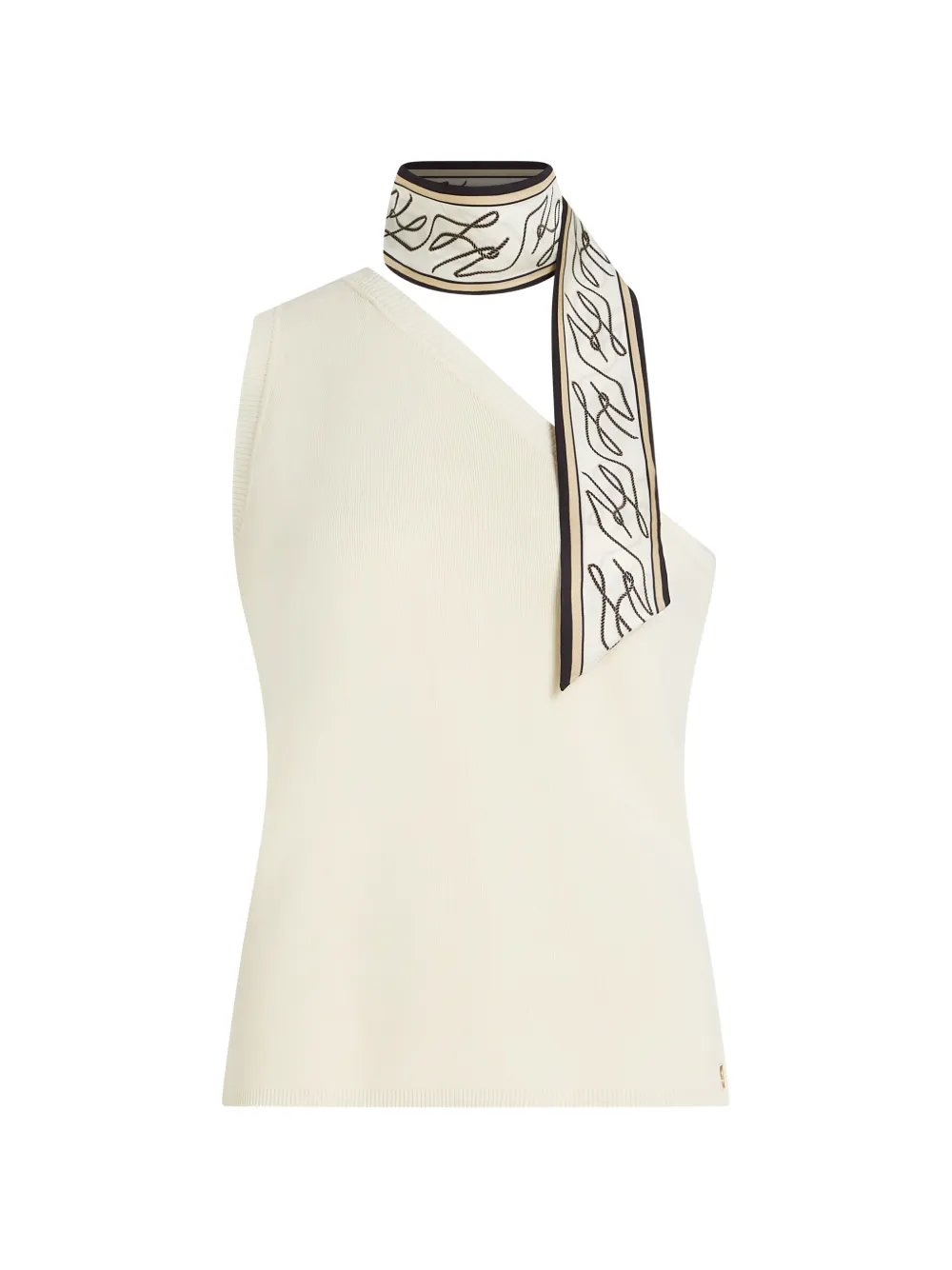 

Топ на одно плечо Karl Lagerfeld, бежевый