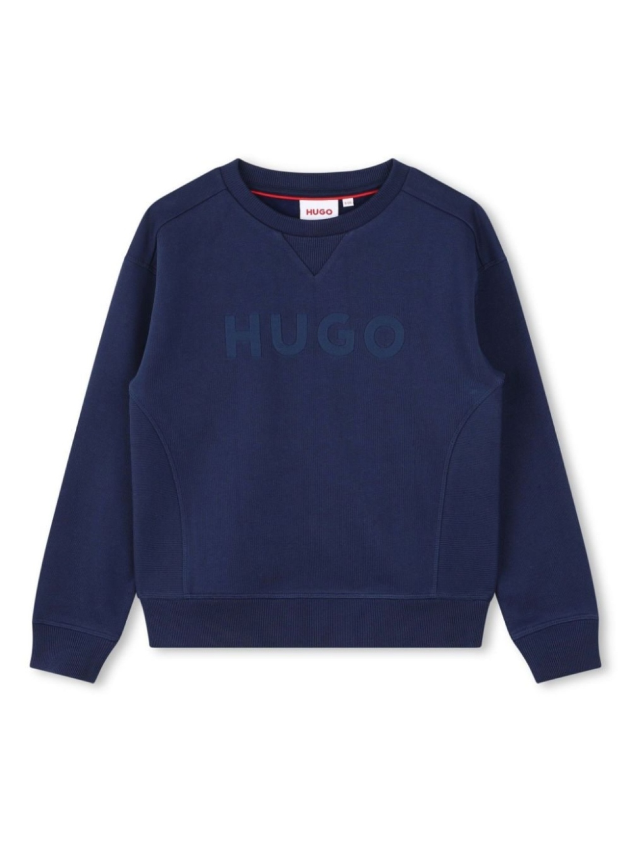 

HUGO KIDS толстовка с вышитым логотипом, синий