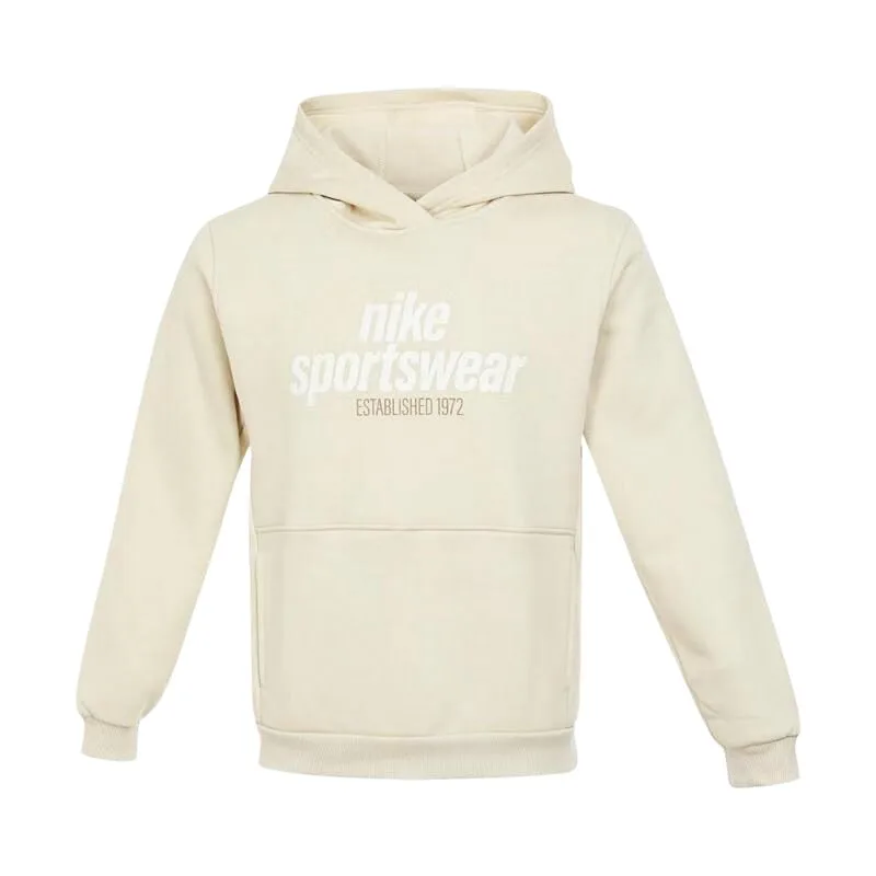 Nike Свитшот Sportswear Club1972 светло-хаки/дождевой зонтик беж/парусный белый детский